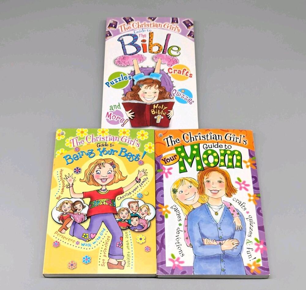 The Christian Girl's Guide Being Your Best, Mom, Bible Paperback Book Lot